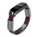 Bakeey Retro Butterfly Push Button Deployment Buckle Metal Watch Band Strap Replacement for Xiaomi Mi band 3 Xiaomi Mi band 4