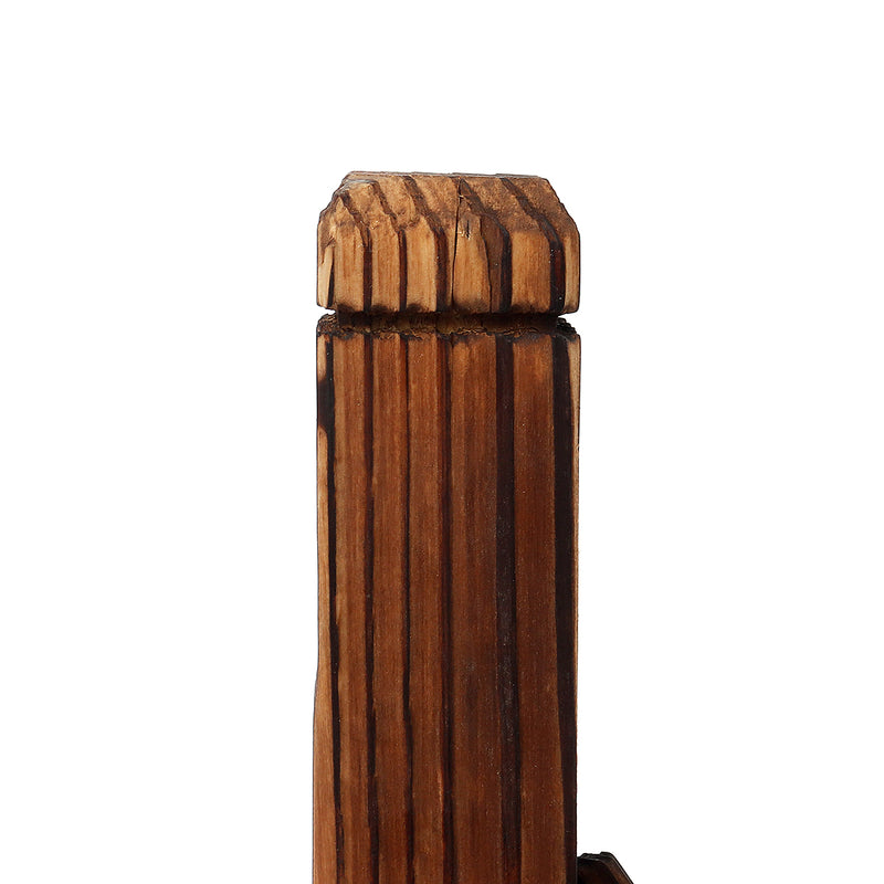 Decorations Expanding Portable Fence Wooden Screen Gate Pet Dog Patio Garden Lawn Barrier ~