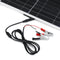 20W 18V Mono Solar Panel Dual 12V/5V DC USB Monocrystaline Flexible Solar Charger IP65 Battery Charger For Car RV Boat