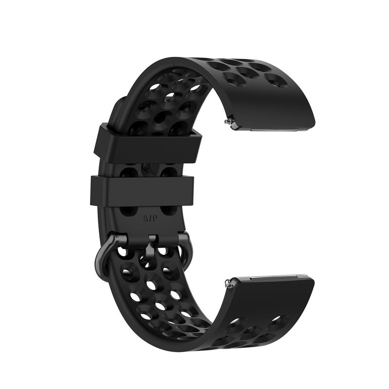 Bakeey 23mm Watch Band Strap for Fitbit Versa 2 With Head Grain Fit Seamless Sports Smart Watch