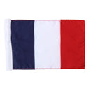 Motorcycle America France Germany Brazil Spain Flag Pole Rear Luggage Rack