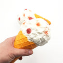 GiggleBread 2PCS Ice Cream Cone Squishy 19*10cm Original Packaging Slow Rising Collection Decor Toy