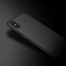 Bakeey Ultra Thin Shockproof Carbon Fiber Soft TPU Case for iPhone X