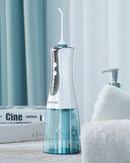 DIGOO & Nicefeel DG-FC152 Dental Water Flosser Cordless 3 Modes 300ml Oral Irrigator IPX7 Waterproof with Timing Function USB Charge