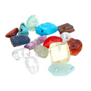 5-8mm Natural Quartz Crystals Loose Beads Strands Boxed Mix Assortment Healing Gemstone