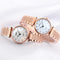 SKMEI 1223 Rhinestones Waterproof Ladies Wrist Watch Casual Style Dress Quartz Watches