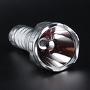 Sand Silver Color Convoy L2 XPL HI 1100LM 4Modes Steppess Dimming Tactical LED Flashlight with 2 Tubes