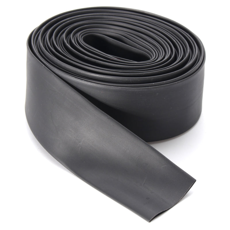5m Black 2:1 Heat Shrink Tubing Tube Sleeve Wrap Wire Cable 15/20/25/30/35/40mm