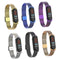 Metal Wave Style Watch Strap Replacement Watch Band for Xiaomi Miband 4