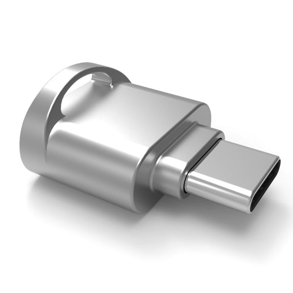 Type-C Card Reader Zinc Alloy USB 3.1 Multifunction TF Card Reader OTG Card Reader