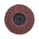 10Pcs 2 Inch 40-120 Grit Flap Disc Sanding Wheels R Roloc Threaded Twist Lock Kit Abrasive Tool