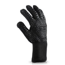 932F Silicone Extreme Heat Resistant Proof Cooking Oven Mitt BBQ Grilling Glove