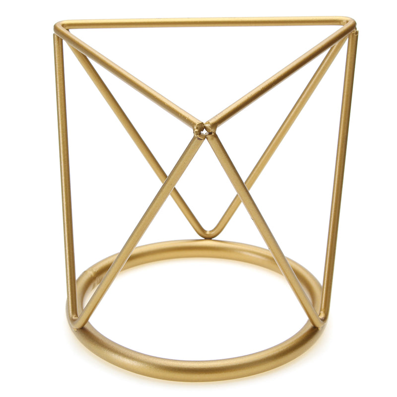 Home Garden Golden Flower Pot Plants Display Stand Planter Desk Rack Shelves Organizer