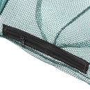 ZANLURE 38" 8 Holes Nylon Automatic Folding Fishing Net Shrimp Cage Crab Fish Trap Cast Net