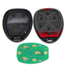6 BNT Keyless Remote Control Key Clicker Fob & Chip For Chevrolet GMC Cadillac