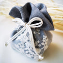 Pearl Yarn Cotton Drawstring Double Embroidery Gift Jewelry Bunch Bag Wedding Decor Supplies