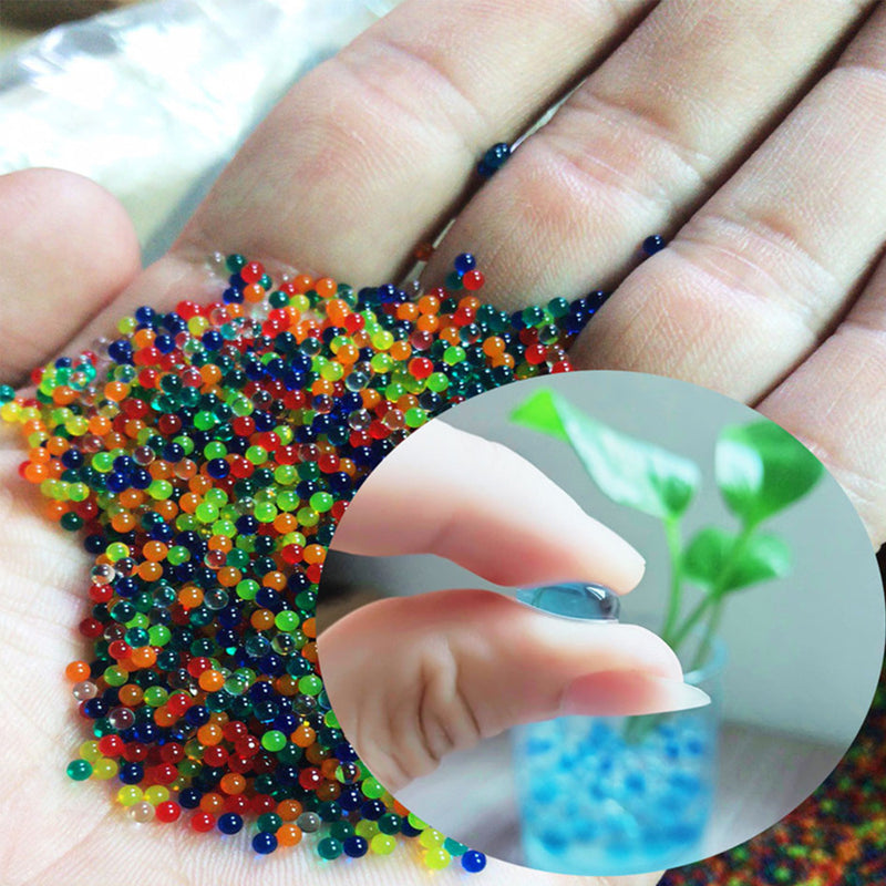 10000pc 7-8mm Gel Balls Ammo Crystal Water Beads Gel Toy