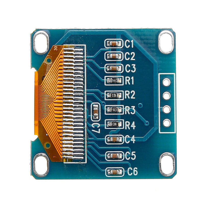 5Pcs 0.96 Inch Blue Yellow IIC I2C OLED Display Module For