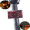 XANES STL06 COB LED Wireless Remote Control Smart Bike Tail Light USB Charging Warning Light