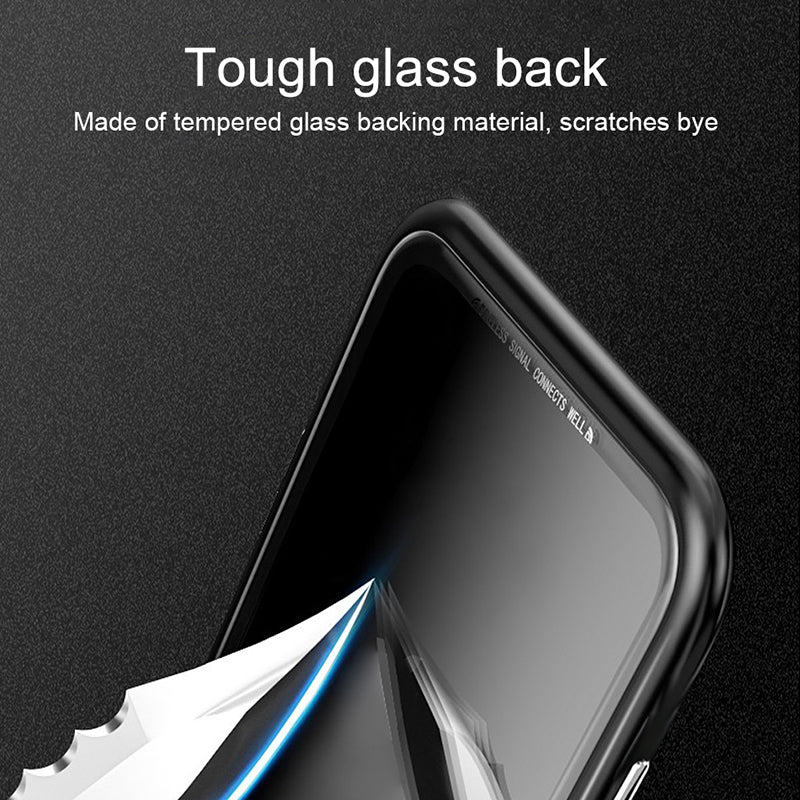 Bakeey Magnetic Adsorption Metal Tempered Glass Flip Protective Case for Xiaomi Mi A3 / Xiaomi Mi CC9e