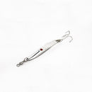 ZANLURE 4PCS 21g 78mm Hard Bait Mixed Colors Metal Fishing Lures Spoon Bait Set Lures