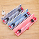 Plastic Vegetable Food Wrap Cutter Film Dispenser Cling Foil Kitchen Storage Holder Tool