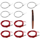 TWO TREES 5Pcs Cartidge Heater + 6Pcs 100K  3950 NTC Thermistor + 1Pcs 5mm High Temperature Tape for 3D Printer Part