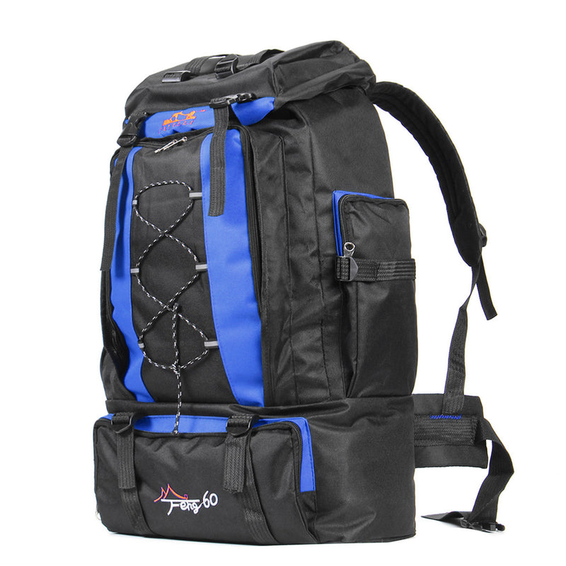 60L Outdoor Sport Hiking Camping Rucksack Bag Luggage Travel Backpack Waterproof