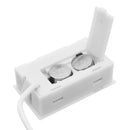 Digital Mini LCD Digital Thermometer Hygrometer Fridge Freezer Temperature Humidity Meter White Egg