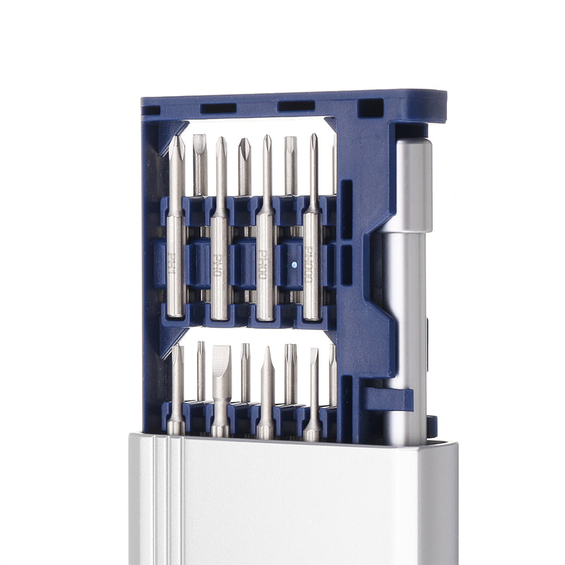 Nanch 25 in 1 Multi-purpose Precision Screwdriver Set Aluminium S2 Steel Repair Tools