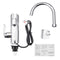 220V 3000w Bathroom Kitchen Electric Faucet Tap Instant Hot Cold Water Heater