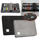 KACO Pen Pouch Pencil Case Bag Available for 10 Fountain Pens / Rollerball Pen  Waterproof Pen Holder Storage Organizer