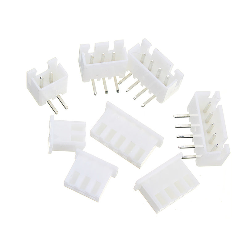 150pcs 2/3/4/5Pin JST-XH 2.54mm Dupont Connector Male/Female Wire Cable Jumper Pin Header Housing Connector Terminal Kit