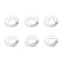 100Pcs M3 M4 304 Stainless Steel Spring Wave Washer Elastic Curved Gasket Pad Assortment Kit