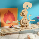 Robotime LP401 Guard Tom Modern 3D Wooden Puzzle Mechanical Jigsaw Puzzle Toy