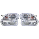 Car Front Left/Right LED Fog Lights Turn Signal Lamp with Bulb For Ford Escape Kuga 2017-2019