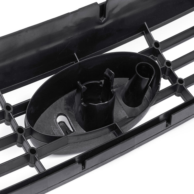 Black Front Bumper Radiator Grille Centre Vent Air Intake Grill For Focus MK2 2007-2011