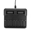 8 Slots Intelligent LCD Display USB Battery Charger for AA AAA C D Size Battery