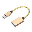Bakeey Type C To USB3.0 OTG Adapter Data Cable 16cm For Mobile Phone Tablet Camera