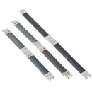10Pcs Silver Metal Flex Purse Frame Clasp DIY Internal Bag Accessories