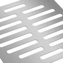 6 Inch Silver Floor Drain Protector Tone Square Shape Stainless Steel Floor Drain Cover Home