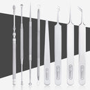 Y.F.M 8Pcs Stainless Steel Acne Needle Blackhead Remover Pimple Comedone Extractor Tool Kit