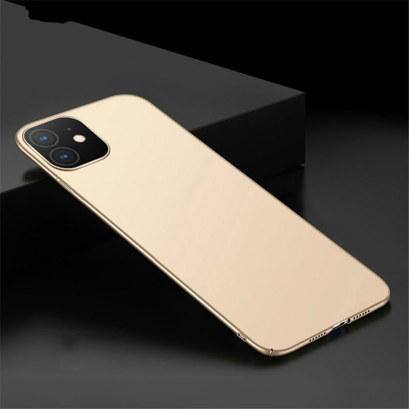 Bakeey Shockproof Ultra Thin Silky Hard PC Protective Case for iPhone 11 6.1 inch