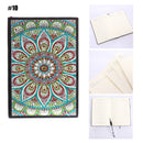 10 Styles 80 Pages A5 Notebook DIY Diamond Painting Notepad 5D Full Rhinestone