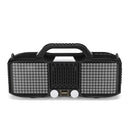 Portable LED Light bluetooth 5.0 Speaker Super Bass Multiple Mode Loudspeaker with Mic