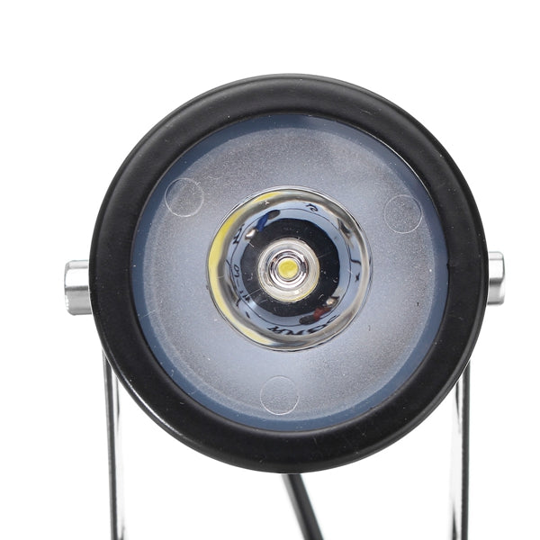 Solar Powered Two Spotlights LED Waterproof Outdoor Garden Lawn Yard Porch Walkway Lamps