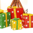 Christmas Gift Box DIY Jewelry Boxes Storage Case Holder Bow Present Gift