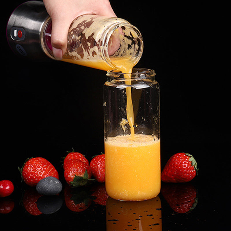 500ml 6 Blade Mini Portable USB Electric Fruit Juicer Blending Machine Juice Maker Juice Shaker