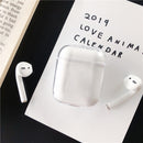 Bakeey Clear Shockproof Earphone Protective Case For Apple AirPods 1 2