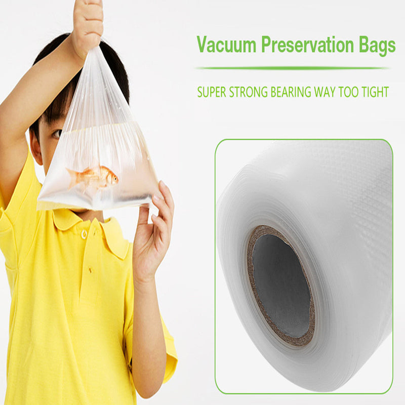KCASA KC-VB02 17x500cm Vaccum Seal Ring Bag Roll Food Sealer machine Bag Kitchen Storage Fresh-keeping